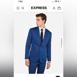 Express men’s extra slim fit suit